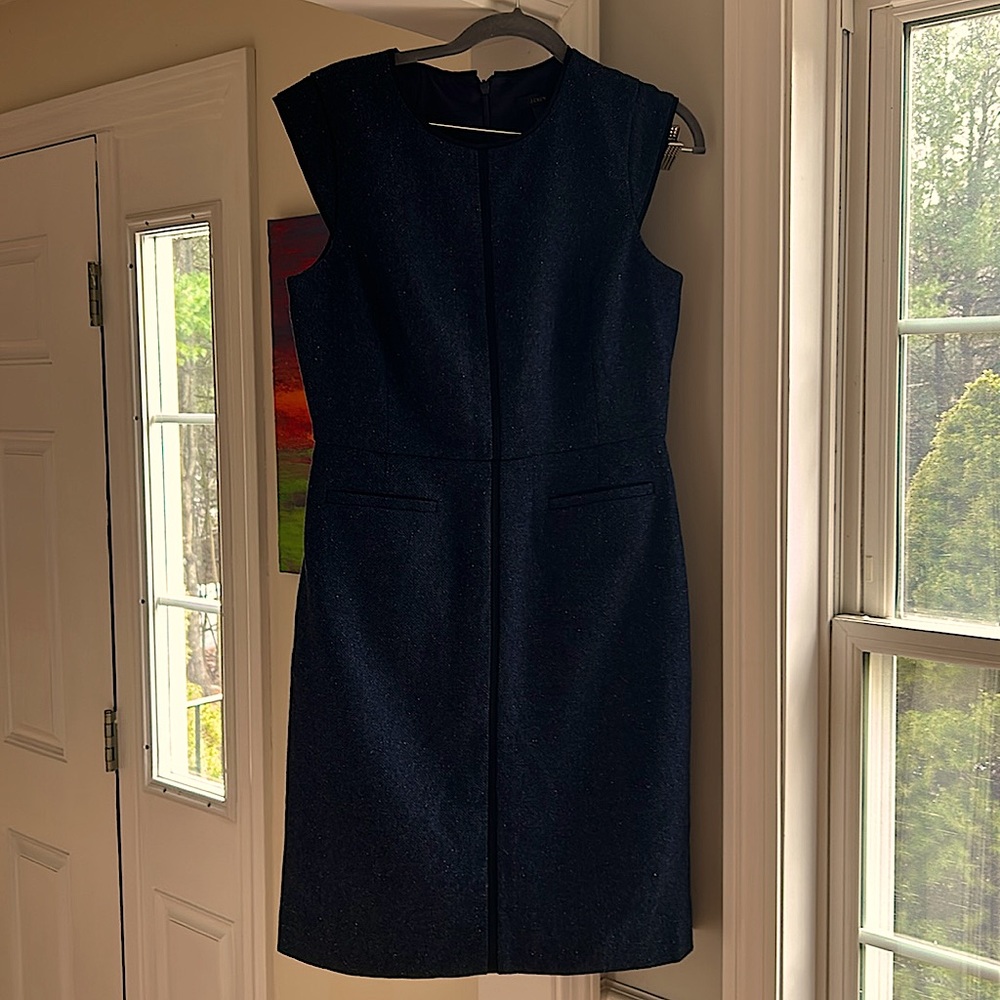 JCrew zippered dress dress.
